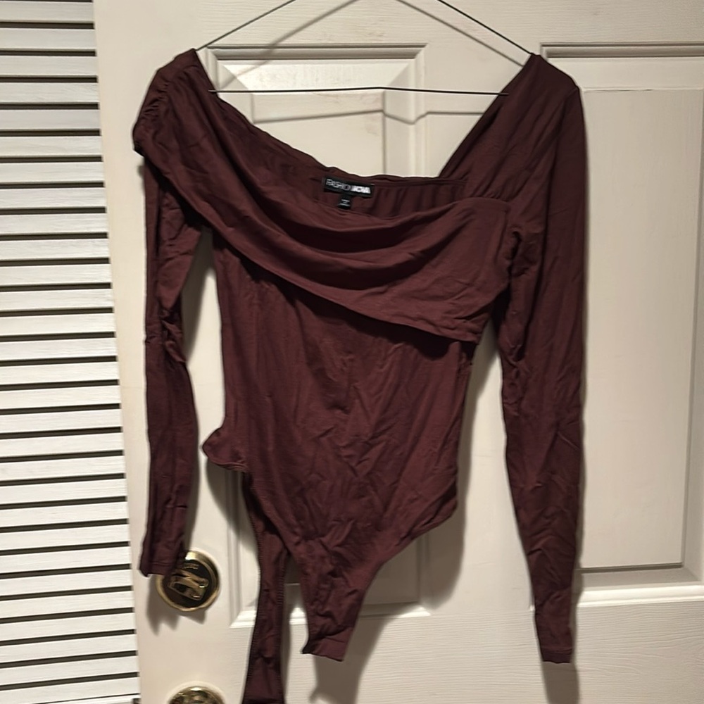 One shoulder bodysuit